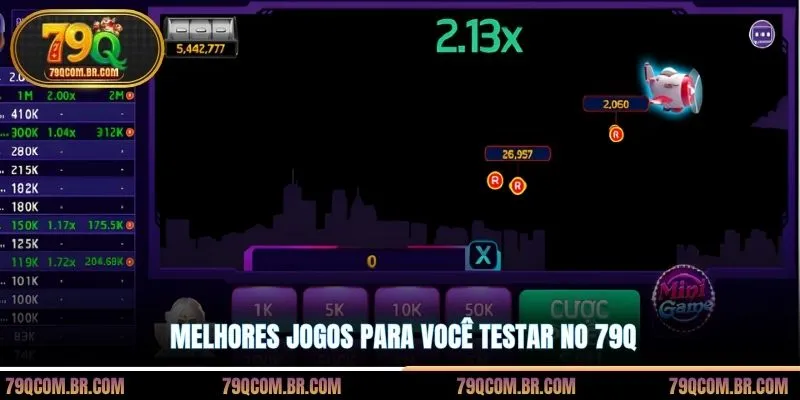 Melhores jogos para você testar no 79Q