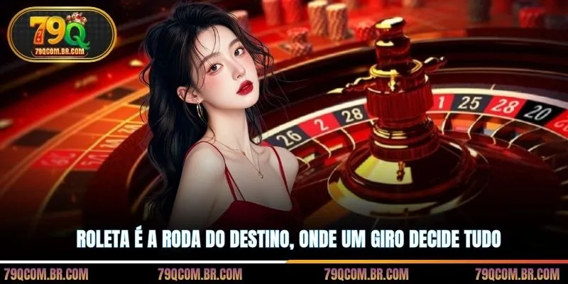 Roleta É A Roda Do Destino, Onde Um Giro Decide Tudo