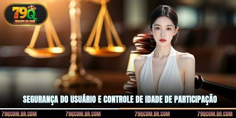 Segurança do usuário e controle de idade de participação